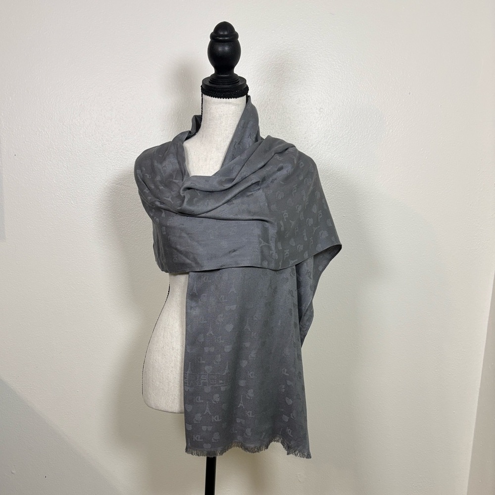 Karl Lagerfeld Charcoal Wrap